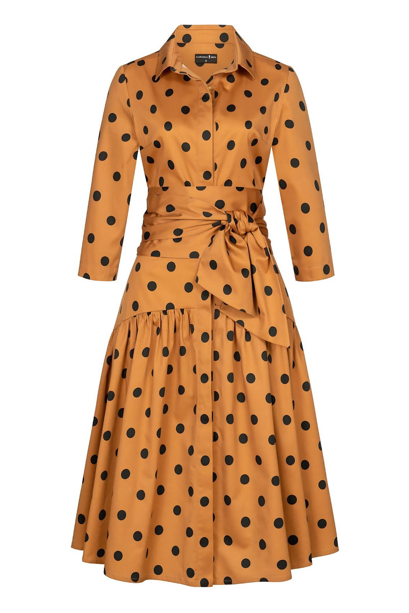 Polka Dot Shirtdress