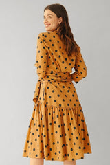 Polka Dot Shirtdress