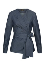 Blusen-Blazer Blau - Marianna Déri