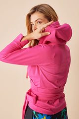 Wickel-Hoodie Pink - Marianna Déri